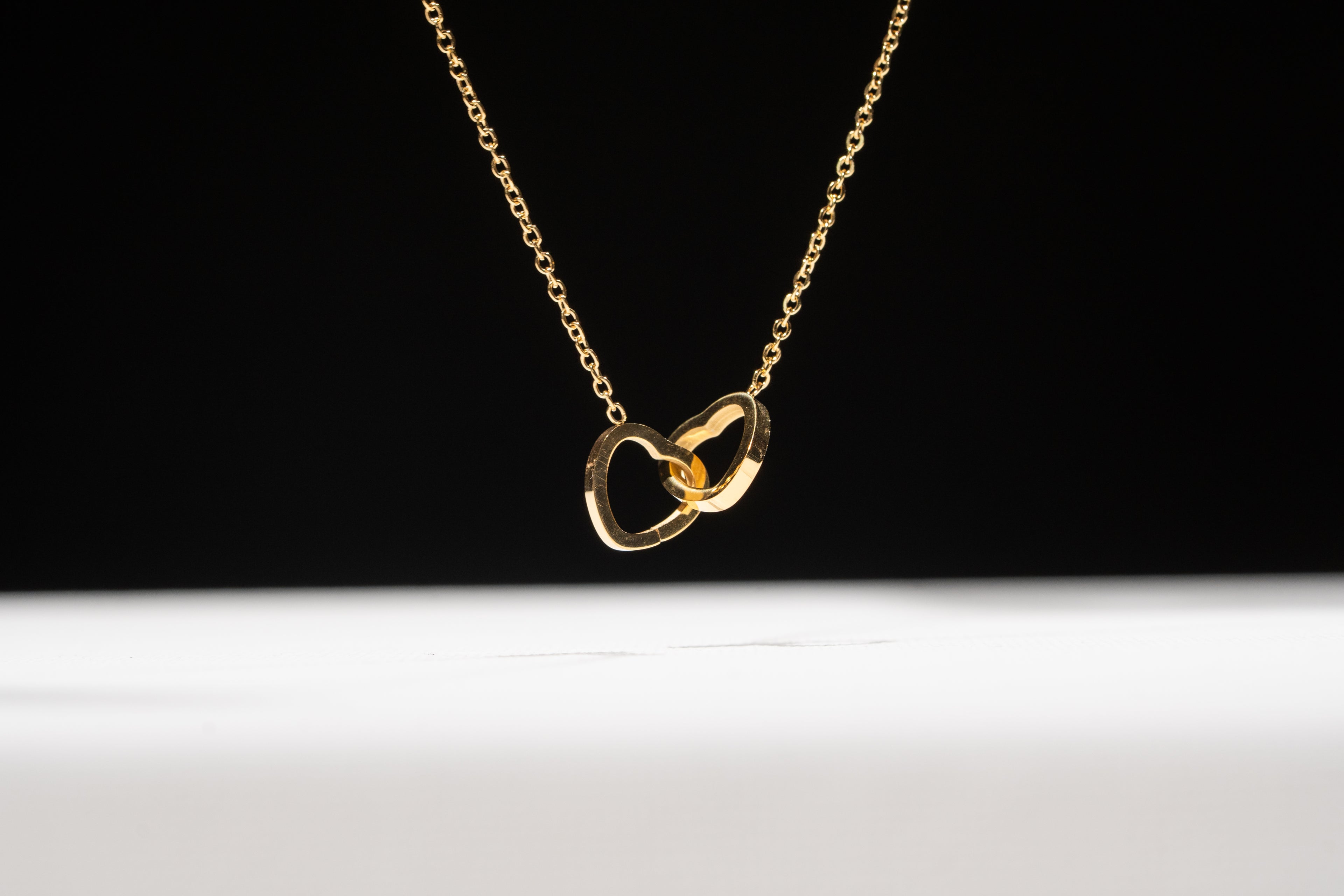 Double Heart Necklace