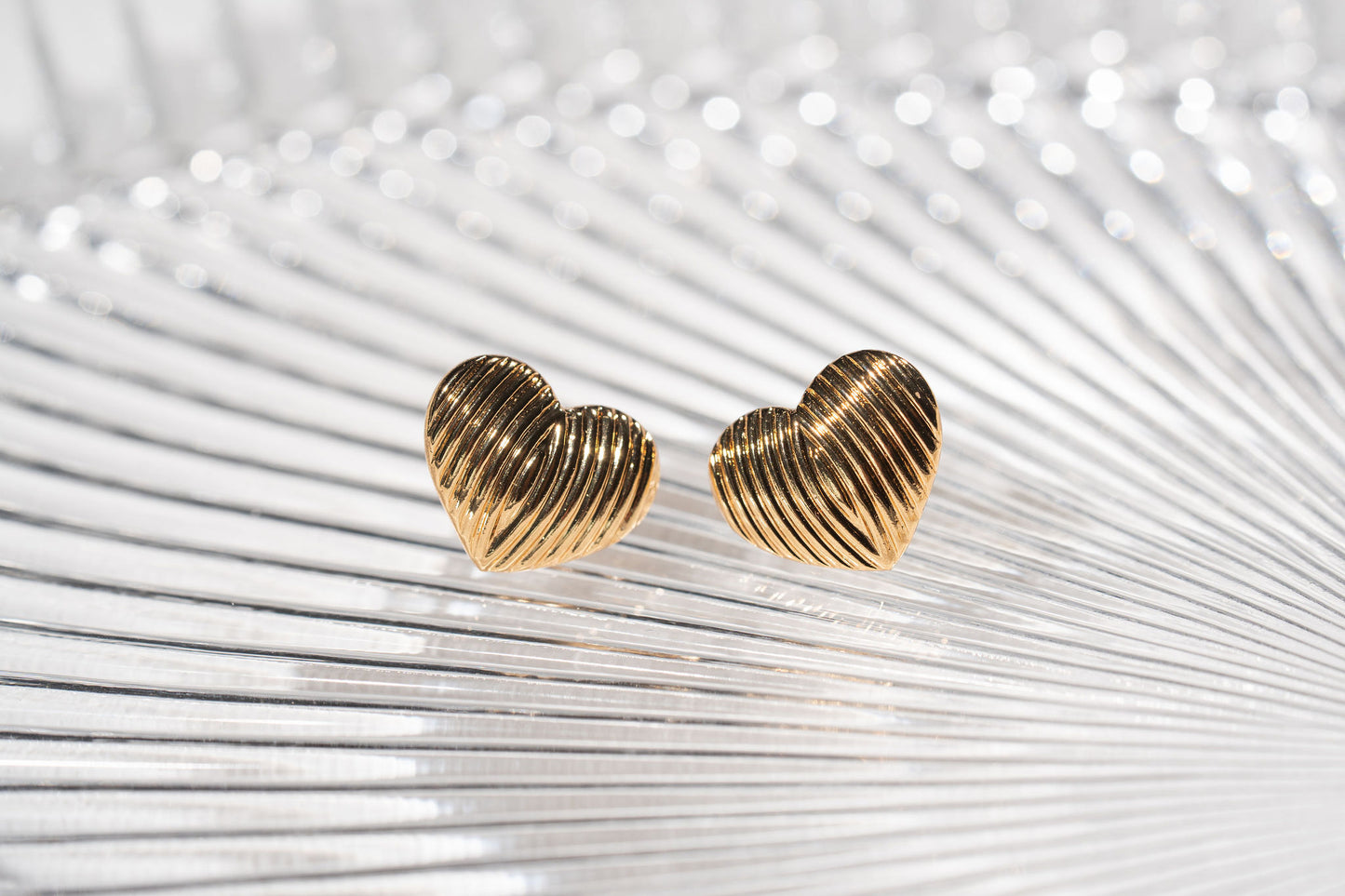 Heart Studs